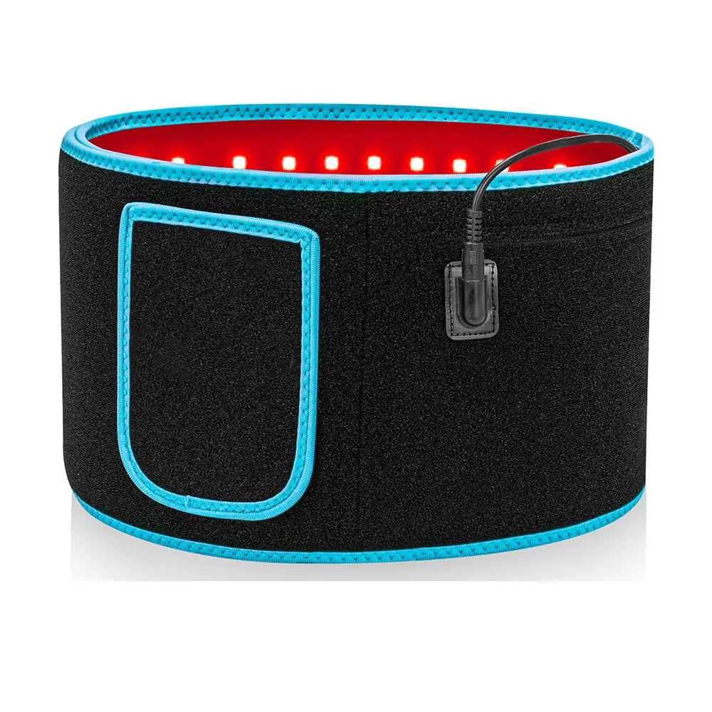 Red Light Therapy Belt 650nm LED 850nm Therapy Pad Home Hot Compress Pain Relief Wearable Automatic Timer Massage Belt Product