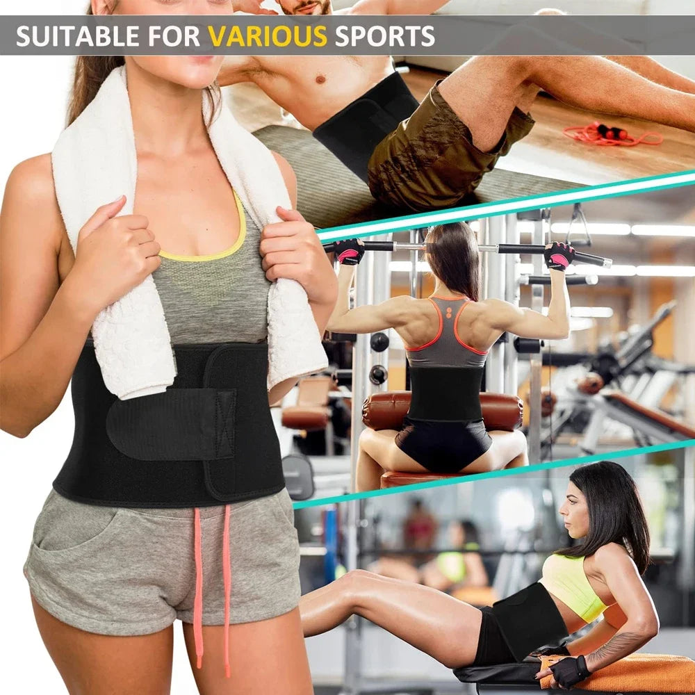 Néoprène taille formateur Corset corps Shaper ventre minceur ceinture Fitness taille soutien gymnastique sueur ceinture Gaine Ventre lombaire dos ceinture