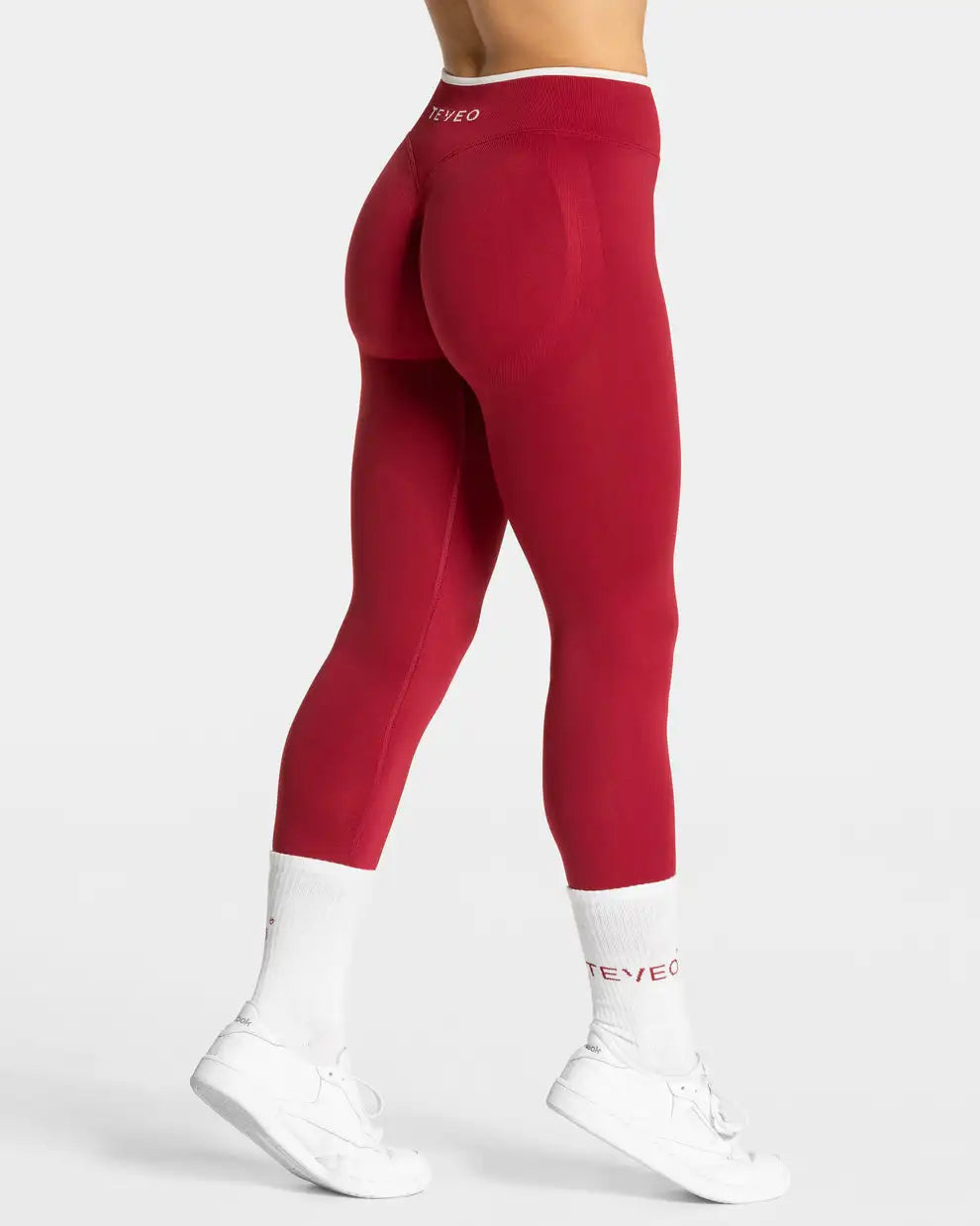 Pantalons de yoga transfrontaliers sans couture pour femmes, pantalons de yoga pour sports de plein air taille haute et levage des hanches, solides européennes et américaines
