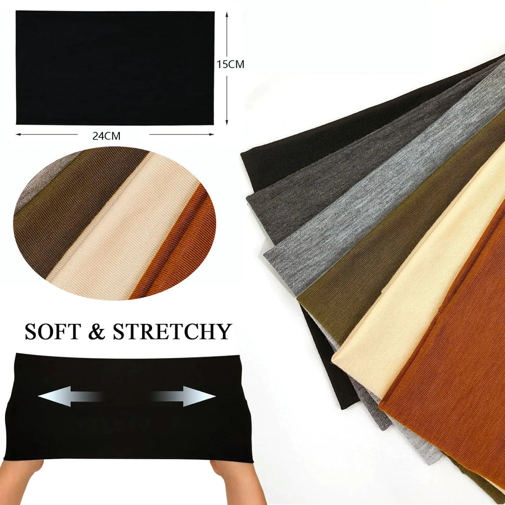 Bandeaux Extra larges Turban Bandana bandeaux femmes antidérapant Boho couvre-chef cheveux entraînement sport Yoga soins de la peau